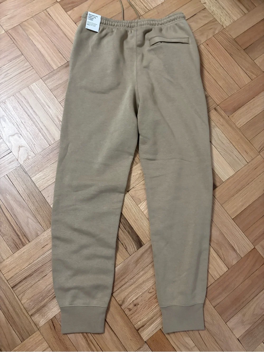 Nike Sportswear Fleece Men's Jogger Pants Tan FN3787-297 Size Medium Tall